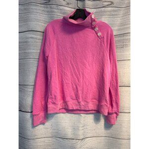 NWT J. Crew Pink Pullover Sweatshirt Size S